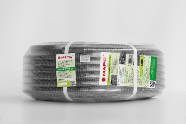 Гофротруба МАРС® Ø 20 сіра - Марс–пласт